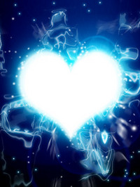 Glowing heart